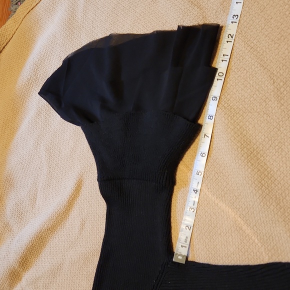 Design story womens black sweater medium - Picture 9 of 11